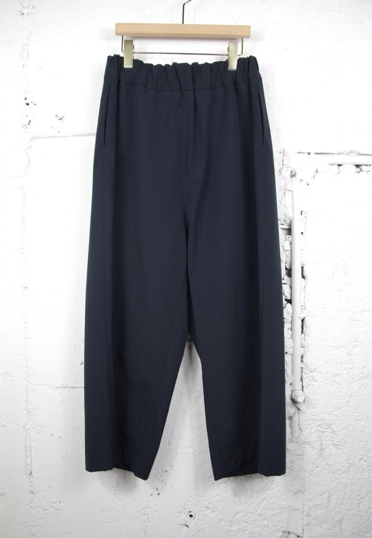 NO CONTROL AIR LE_NC0522PF ストレッチポリエステル・マットライタ－　ワイドパンツ　[BLACK]