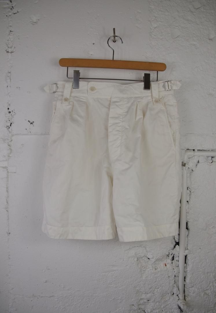 A VONTADE VTD-0455-PT 80`s GURKHA SHORTS [OFF WHITE]