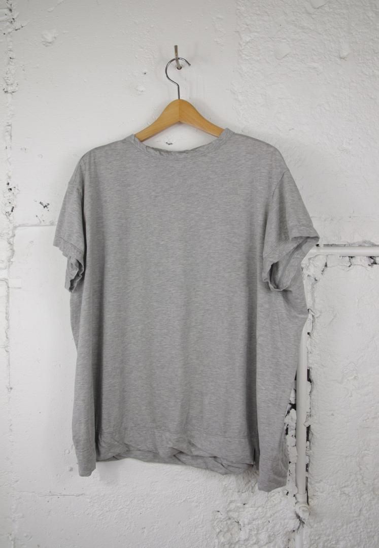 NO CONTROL AIR LE_NC1808T3 120/2 王妃綿・天竺　ラウンドネック　ドロップショルダー　３分袖　[LITE GREY TOP]