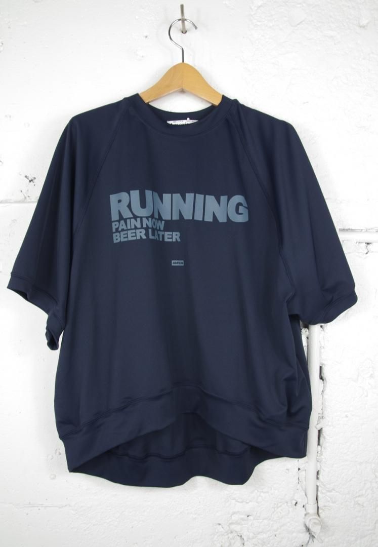 AMERICANA BRF-M-764A/1 接触冷間天竺　シームポケット　T [Dネイビー]