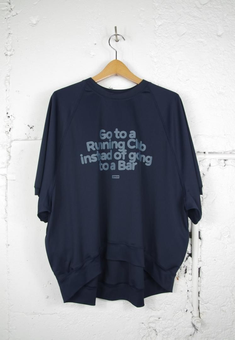 AMERICANA BRF-M-764A/2 接触冷間天竺　シームポケット　T [Dネイビー]