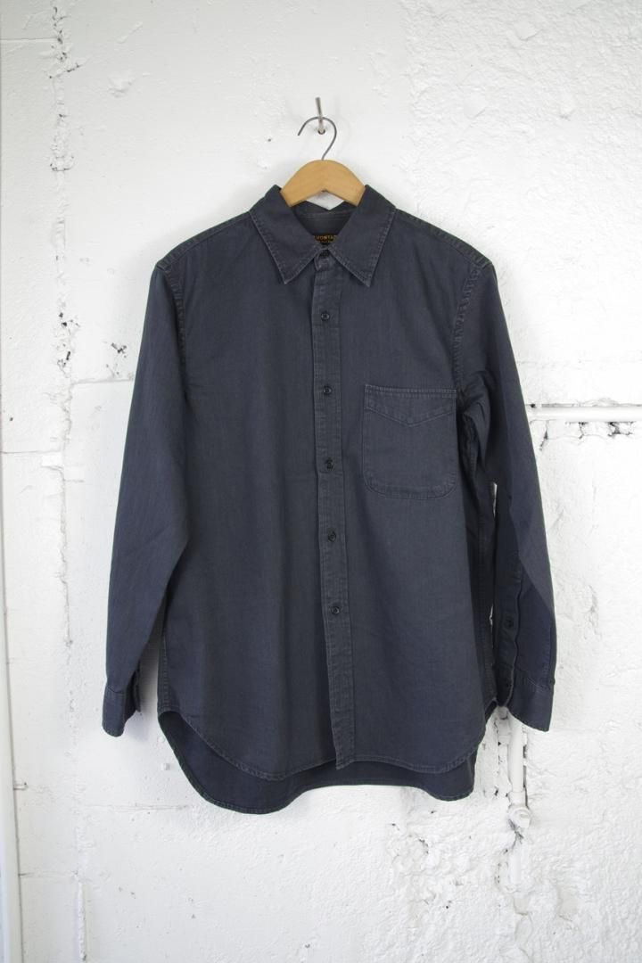 A VONTADE VTD-0395-SH WEEKEND DENIM SHIRTS [FADE BLACK]