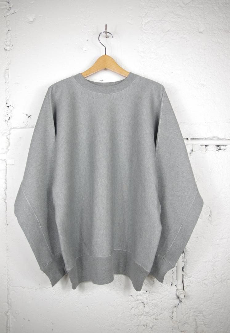 NANAMICA S25SH011 CREW NECK SWEAT [HEATHER GREY]