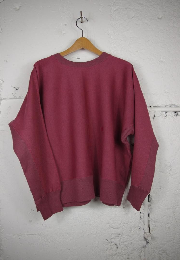 NANAMICA S25SH011 CREW NECK SWEAT [HEATHER RED]