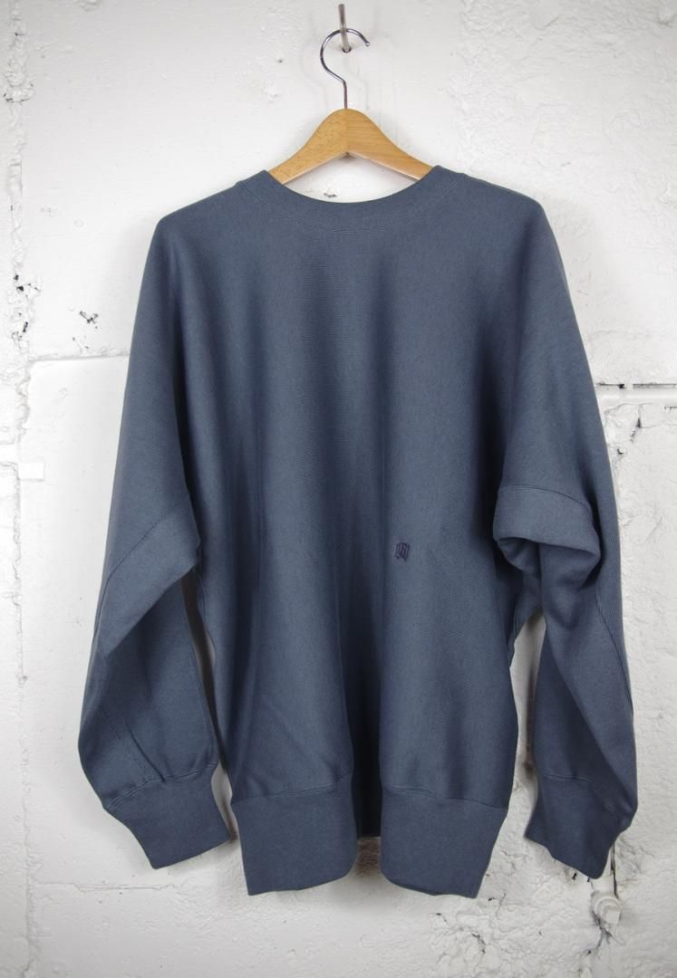 NANAMICA S25SH011 CREW NECK SWEAT [HEATHER NAVY]