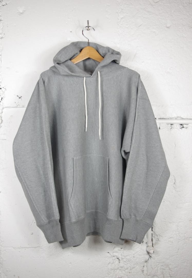 NANAMICA S25SH012 HOODED PULLOVER SWEAT [HEATHER GREY]