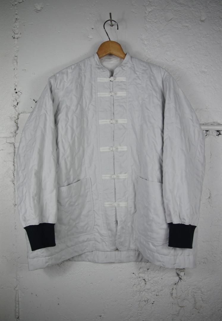 NO CONTROL AIR SN_NC0401JK クリアキルト｜ポリエステル＆レーヨン・クリア　ツイル・キルト　チャイナジャケット[OFF WHITE]