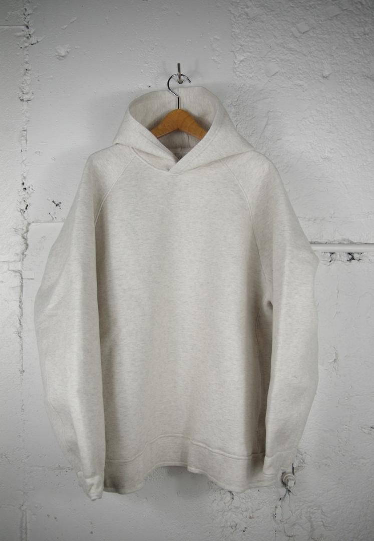 FIRMUM SN_FR1102TF アツカル｜コットン・アツカル　ダンボールニット　プルオーバーパーカー　[OATMEAL TOP]