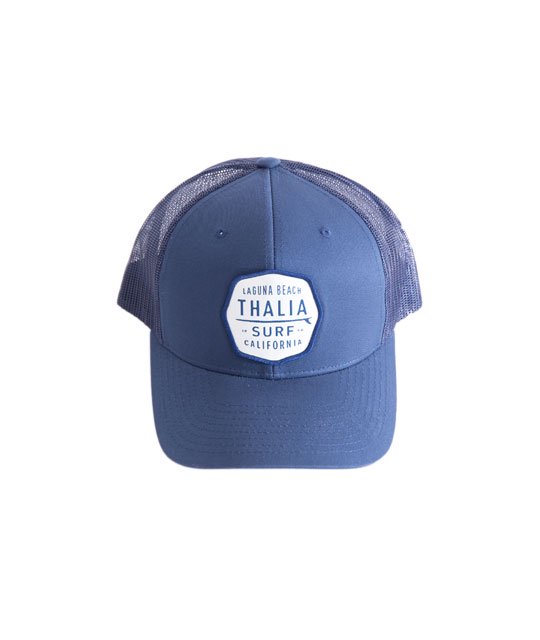 THALIA SURF CREST PATCH HAT - blue-surf