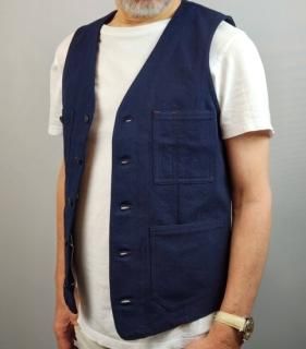 WORK VEST C/» Oxford  NAVY