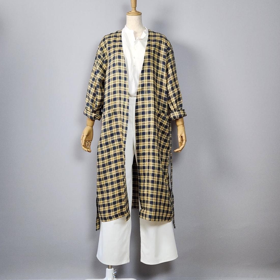 SOUTIENCOL リネンコート Linen Coat - SOUTIENCOL Online Shop
