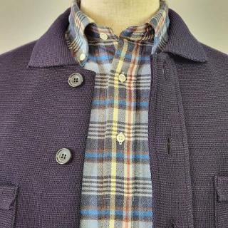 <img class='new_mark_img1' src='https://img.shop-pro.jp/img/new/icons16.gif' style='border:none;display:inline;margin:0px;padding:0px;width:auto;' />【伊CANCLINI Miracle  Collection】RE MAKE POLO Cancliniネルチェック