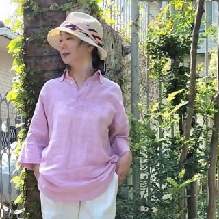 LOOSE RENAKE POLO Belgium Linen 