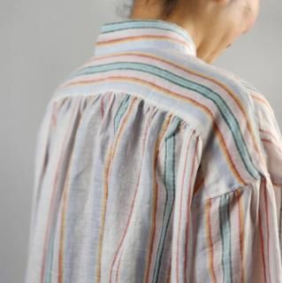 <img class='new_mark_img1' src='https://img.shop-pro.jp/img/new/icons14.gif' style='border:none;display:inline;margin:0px;padding:0px;width:auto;' />ڰCancliniEast Loose Swedish Canclini Linen Multi stripe