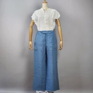 <img class='new_mark_img1' src='https://img.shop-pro.jp/img/new/icons14.gif' style='border:none;display:inline;margin:0px;padding:0px;width:auto;' />Wide Relaxation Pants եLinen 