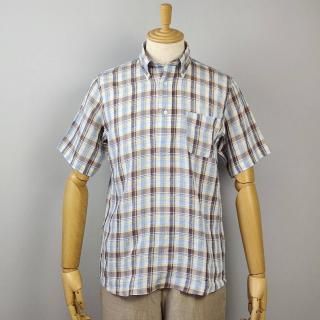 <img class='new_mark_img1' src='https://img.shop-pro.jp/img/new/icons14.gif' style='border:none;display:inline;margin:0px;padding:0px;width:auto;' />ڰCanclini REMAKE POLO-H Canclini Linen check 