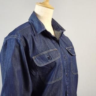 <img class='new_mark_img1' src='https://img.shop-pro.jp/img/new/icons14.gif' style='border:none;display:inline;margin:0px;padding:0px;width:auto;' />˾WORK SHIRT Indigo Denim 