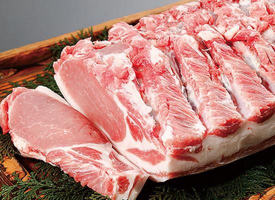 黒豚ロースブロック（1kg） - 桑水流畜産