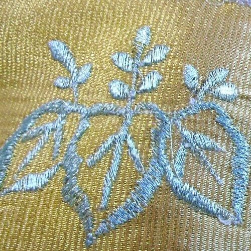 孔雀柄 刺繍 打ち掛け