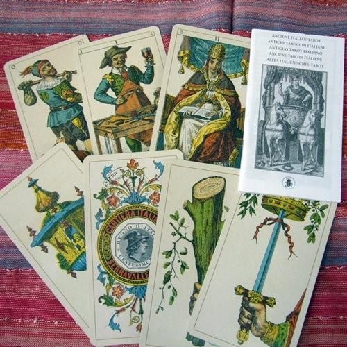 タロットカード マルセイユ版 ANCIENT ITALIAN TAROT - アンティーク 