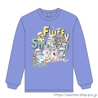 Fluffy Shihtzu (フラッフィー シーズー)ロングTシャツ