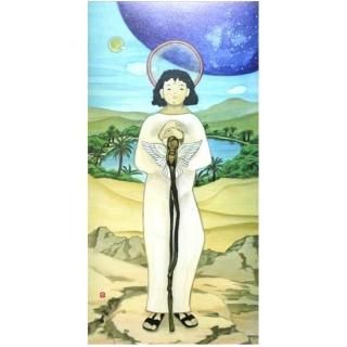 絹本画・Silk Painting-通販-