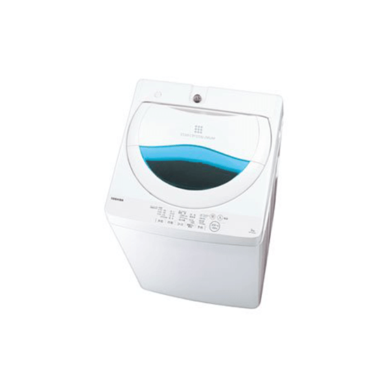 洗濯機 5kg 東芝 AW-５G5(W) リユース品 - 生活家電
