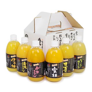 愛媛県産100％ストレート果汁ジュース 詰め合わせジュース