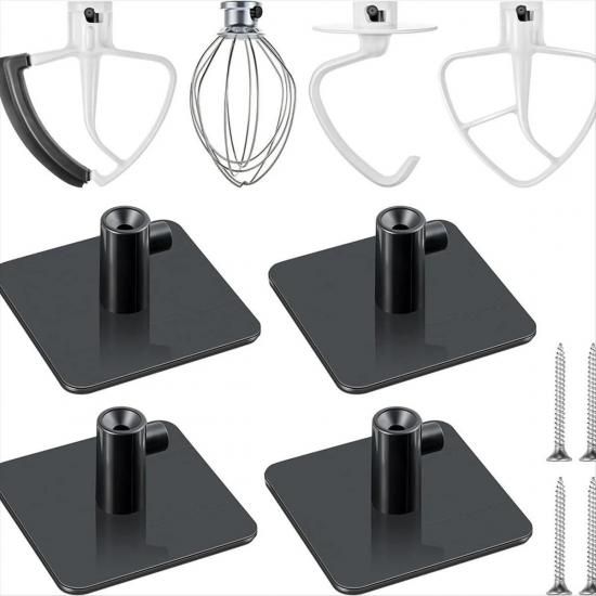 キッチンエイド　アクセサリー Amazon | スタンドミキサーアタッチメントホルダー 4個パック