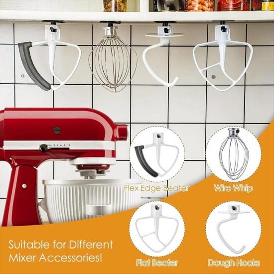 キッチンエイドアタッチメントとして使えるパーツ KitchenAid アタッチメントホルダー | 4個セット - キッチンエイド