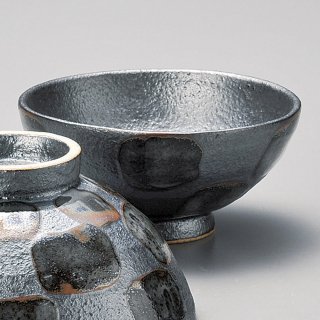 黒市松中平 和食器 飯碗 業務用 約11cm 和食 和風 茶碗 ご飯茶碗 一般 標準
