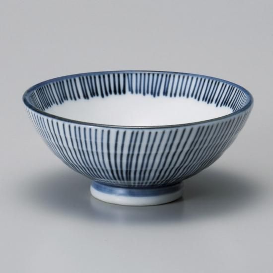 千本十草厚口毛料 和食器 飯碗 業務用 約14.6cm 和食 和風 茶碗