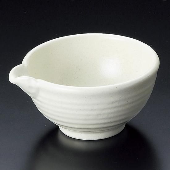 粉引風片口ミニ小鉢 和食器 小鉢（小） 業務用 約10.3cm 和食