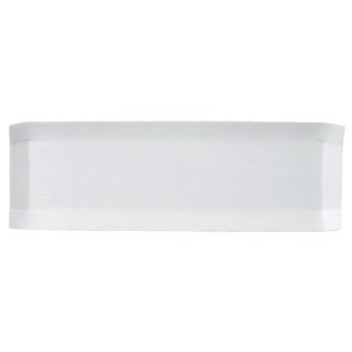 こより 白マット 長皿 白い器 洋食器 長角プレート（L） 業務用 約36cm 長皿 角皿 前菜 オードブル ピンチョス 