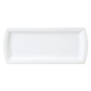 レーラホワイト 36cm長盛皿 白い器 洋食器 長角プレート（L） 業務用 約36.3cm 長皿 角皿 大皿 大きめ 前菜 