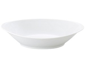 白玉渕 C型9吋ベーカー 白い器 洋食器 楕円・変形ボール（M） 業務用 約24cm 楕円皿 楕円鉢 中鉢 ボウル カレー皿 