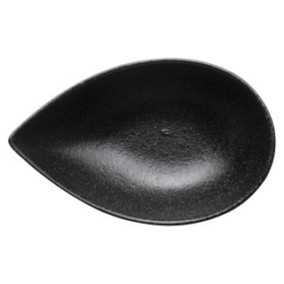 BONITA ボニータ 17cmティア小鉢 黒い器 洋食器 楕円・変形ボール（S） 業務用 約17.2cm