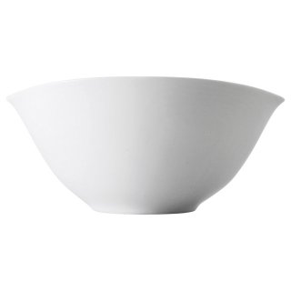 白ピーチボール M 白い器 洋食器 楕円・変形ボール（S） 業務用 約16.5cm 洋食 ボウル