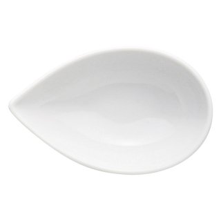 白 リーフボールL 白い器 洋食器 楕円・変形ボール（S） 業務用 約15.5cm 洋食 ボウル