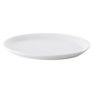 キャレ17cmプラター 洋食器 楕円・変形プレート（S） 業務用 約16.6cm 白 デザート皿 デザートプレート パン皿 
