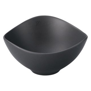 Blackfairy トライアングルボール 黒 黒い器 洋食器 正角ボール（L） 業務用 約20cm