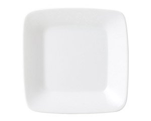 クアトロ、スクェアー、シリーズ 15cm角皿 白い器 洋食器 正角プレート（S） 業務用 約15cm マリネ 皿 四角 中皿 