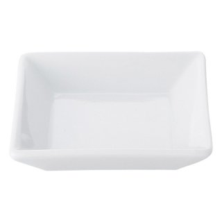 JAPONE ジャポーネ WH10cm正角皿 白い器 洋食器 正角プレート（SS） 業務用 約9.6cm 白 四角 角皿 