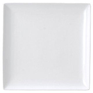 ブランシェ2 白 スクエアー27皿 白い器 洋食器 正角プレート（L） 業務用 約27.4cm お皿 四角 スクエア 大皿 