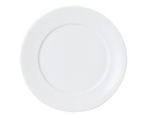 ZZシリーズ 8吋ミート 白い器 洋食器 丸型プレート（M） 業務用 約20.6cm 丸皿 中皿 洋食 白いお皿 ライス皿 