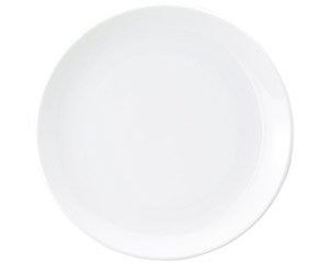 白玉渕 メタ12吋皿 白い器 洋食器 丸型プレート（LL） 業務用 約31cm 洋食 創作料理 メイン料理 主菜 肉料理 