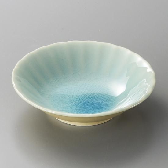 菊型 向付皿 平鉢 5皿セット (23cm×14cm) 菊型 向付皿 平鉢 5皿セット (23cm×14cm)