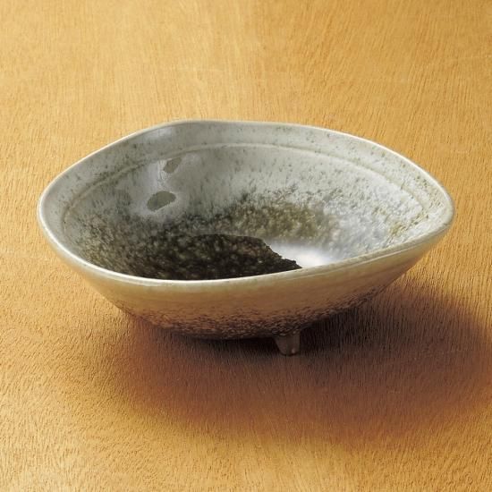 織部 菊紋四方皿 22センチ×高さ3.5 角皿（青白磁菊型天皿 和