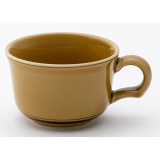 KOYO 13466053 カントリーサイド デザートベージュ ティーカップ 約225cc 洋食器 紅茶 日本製 業務用