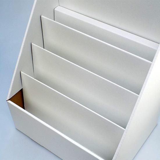 4段カウンター什器W285×D212 - オンデマンドプリントショップ